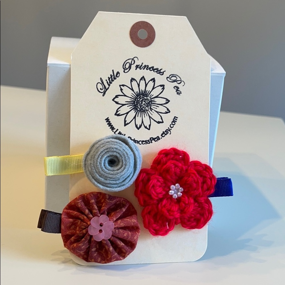 Baby boutique hair clips